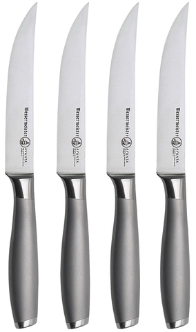 Messermeister Avanta Stainless 4-piece Fine Edge Steak Knife Set