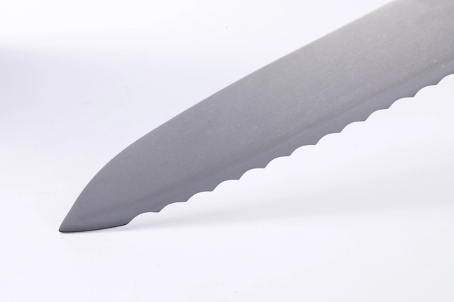 Messermeister Custom 20cm Offset Knife Scalloped 