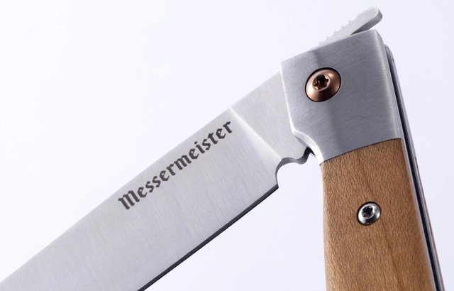 Messermeister Folding Steak Knife Set Leather Roll 