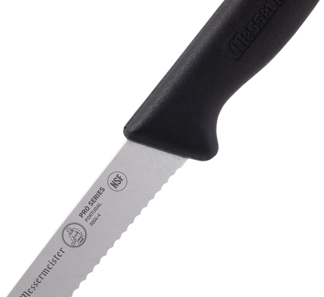 Messermeister Pro Series 10cm Serrated Spear Point Paring Knife 