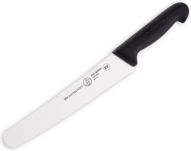 Messermeister Pro Series 20cm Scalloped Baker's Bread Knife 